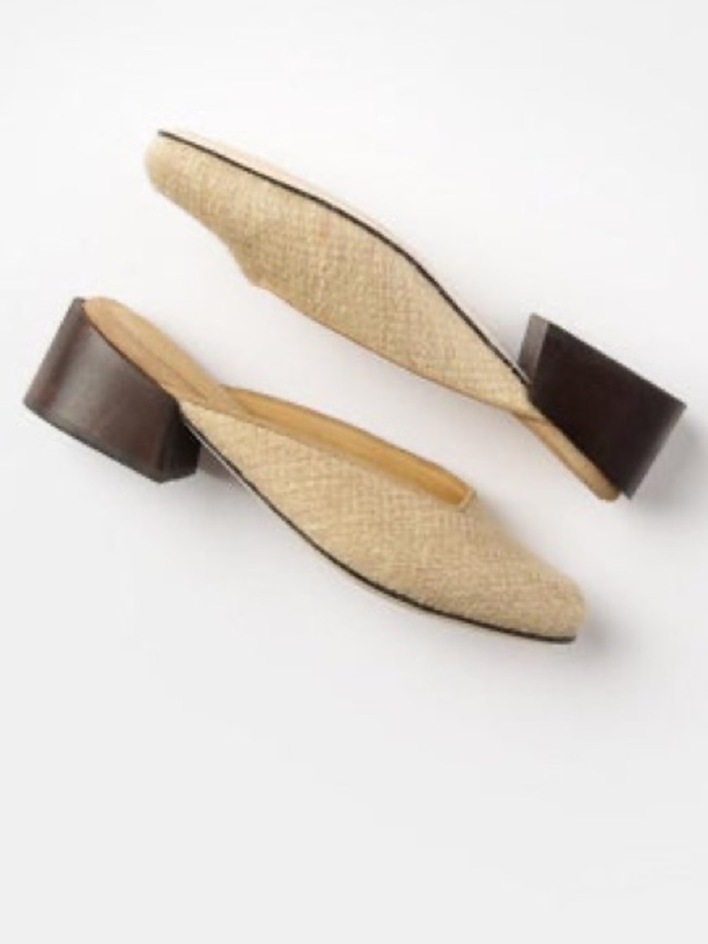 Mari Giudicelli Leblon Mule in Raffia size 40